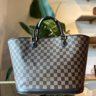 LOUIS VUITTON Damier Ebene Manoque GM
