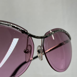 LOUIS VUITTON Thelma and Louise Pink Rimless Sunglasses