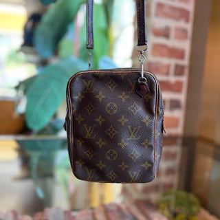 LOUIS VUITTON Amazone Mini Brown Monogram Canvas Vintage Crossbody Bag