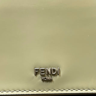 FENDI First Sight Green Tea Patent Calf Leather Shoulder Bag