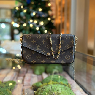 LOUIS VUITTON Félicie Pochette Monogram Crossbody