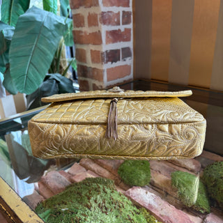 VERSACE Gold Barocco Meda bag