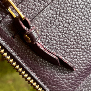LOUIS VUITTON Empriente Purple Leather Zippy Wallet