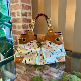 LOUIS VUITTON Ursula White Multicolor Shoulder Bag