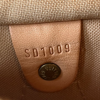 LOUIS VUITTON Speedy 35 Damier Azur