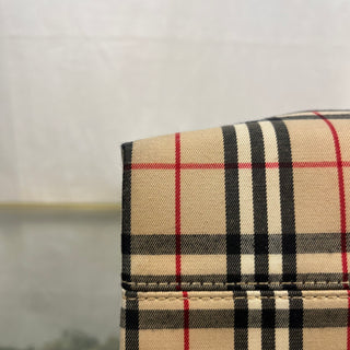 BURBERRY Vintage Check Canvas Tote