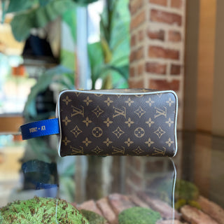 LOUIS VUITTON x NBA Hero Monogram Canvas Cloakroom Dopp Kit Toiletry Bag