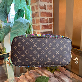LOUIS VUITTON x TM Neverfull MM Monogram Canvas Tote
