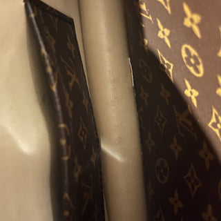 LOUIS VUITTON Trunk Clutch Reverse Monogram Canvas Clutch
