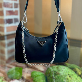 PRADA Black Nylon Re-Edition 2005