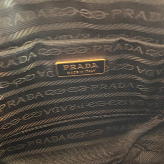PRADA Mini Handbag Black Tessuto Nylon Handbag