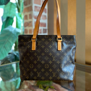 LOUIS VUITTON Cabas Piano Monogram Canvas Tote Bag
