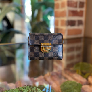 LOUIS VUITTON Koala Damier Ebene Canvas Wallet
