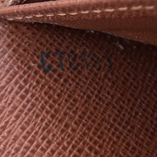LOUIS VUITTON Sarah LV Monogram Brown Coated Canvas  Wallet