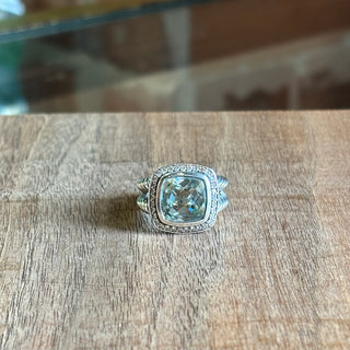 DAVID YURMAN Prasiolite Albion Cushion