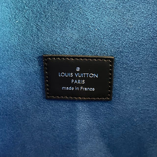 LOUIS VUITTON Damier Graphite Alpha Triple Pochette