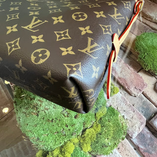 LOUIS VUITTON CarryAll East West Brown Monogram Canvas Shoulder Bag