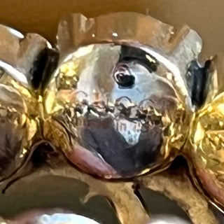 GUCCI GG Crystal Marmont Ring SZ S