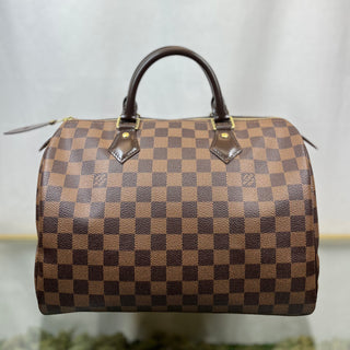 LOUIS VUITTON Damier Ebene Speedy 30