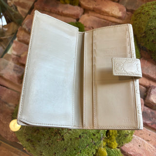 GUCCI White Britt Wallet