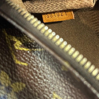 LOUIS VUITTON Pochette Accessories Vintage Brown Monogram Canvas Shoulder Bag
