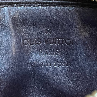 LOUIS VUITTON Amarante Vernis Burgundy Patent Leather Key Pouch