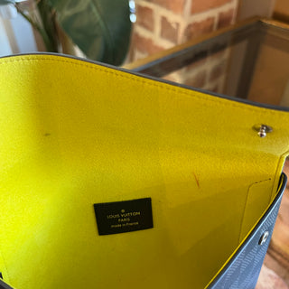 LOUIS VUITTON Alpha Pochette Damier Graphite Canvas Bag