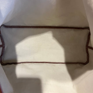 GOYARD Saint Louis PM Black Goyardine Canvas Chevroches Calfskin Tote