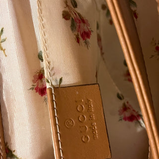 GUCCI Ophidia Small Raffia Snakeskin Chain Shoulder Bag