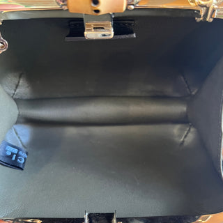 GUCCI Mini Bamboo Wicker Miniaudiere Box Evening Bag