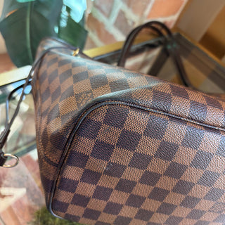 LOUIS VUITTON Damier Ebene Neverfull MM