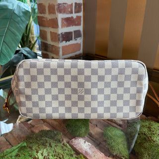LOUIS VUITTON Damier Azur Neverfull MM