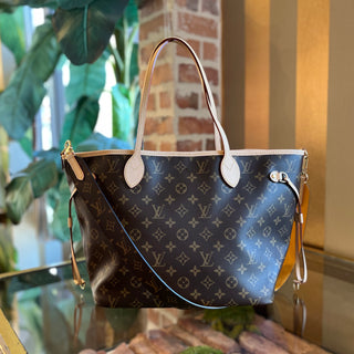LOUIS VUITTON Neverfull Bandoulière Inside Out MM Reversible Tote