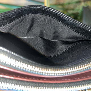 CHANEL Double Zip Clutch