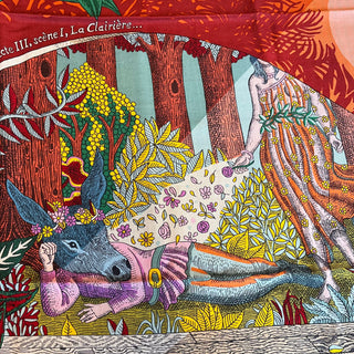 HERMES Mulitcolor Acte III Scene I La Clairiere Cashmere Shawl