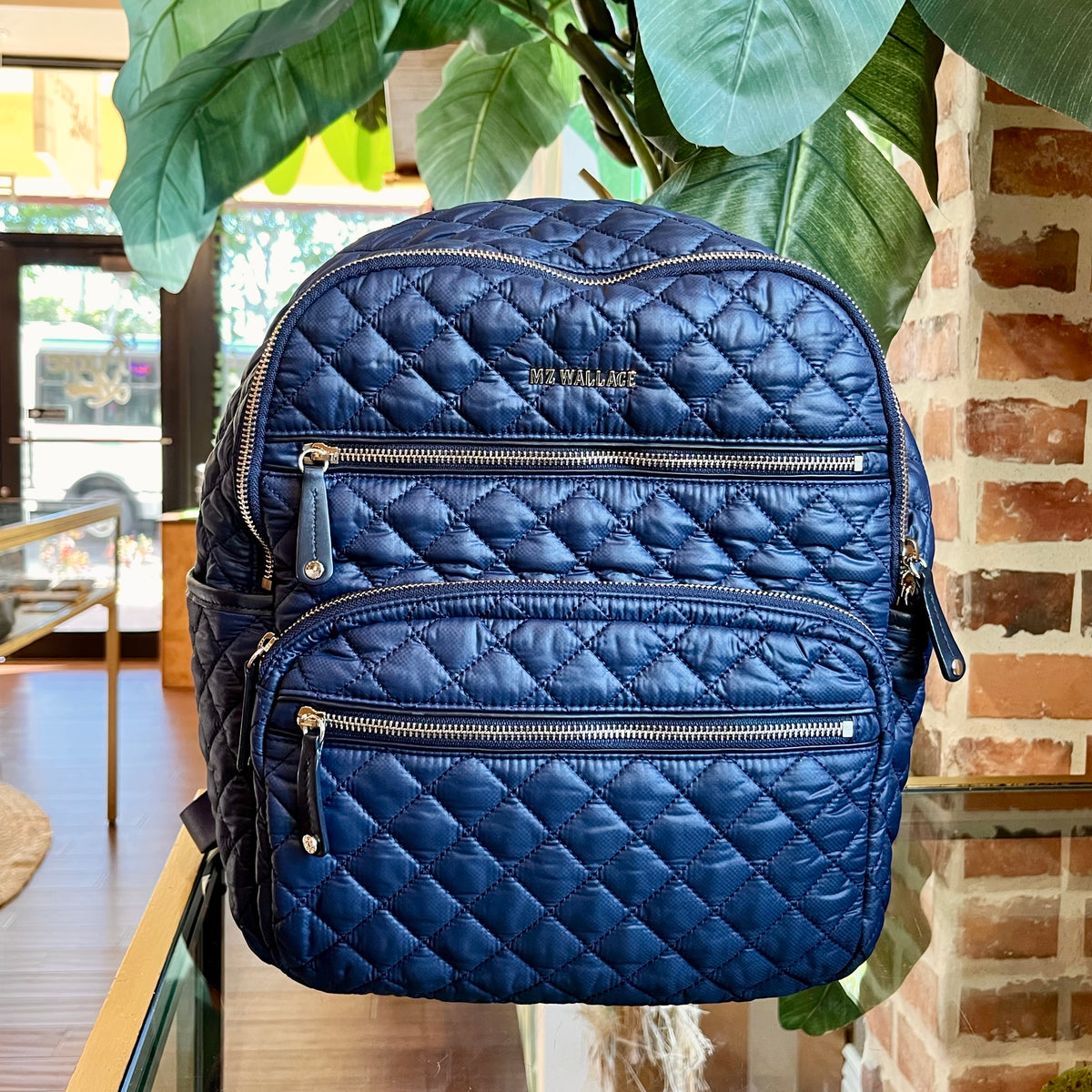 MZ Wallace Black Crosby Backpack