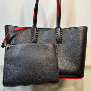 CHRISTIAN LOUBOUTIN Cabata Small Black Tote