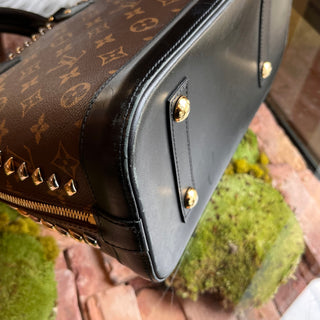 LOUIS VUITTON Alma PM Monogram Metal Stones Top Handle