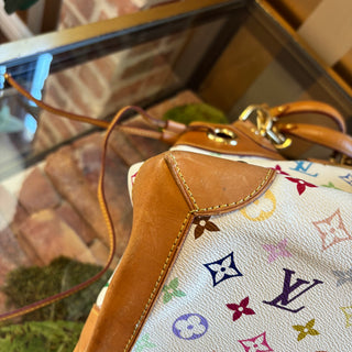 LOUIS VUITTON Ursula White Multicolor Shoulder Bag