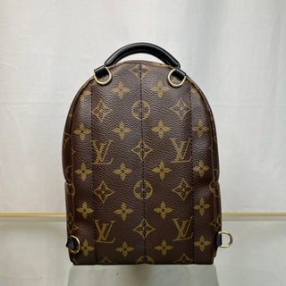 LOUIS VUITTON Mini Palm Springs Brown Monogram Backpack ADI11095