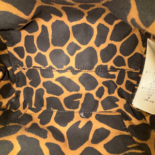 BURBERRY Animal Print Mini Blaze Crossbody