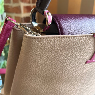 LOUIS VUITTON Capucines Taurillon Leather Top Handle Bag