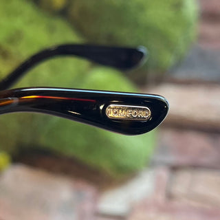 TOM FORD Holt TF576 52R Tortoise Shell Acetate Round Sunglasses