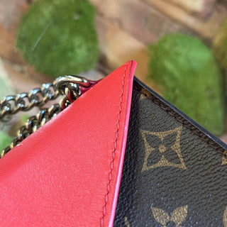 LOUIS VUITTON Tribal Mask Sliding Chain Pm Monogram Canvas Crossbody