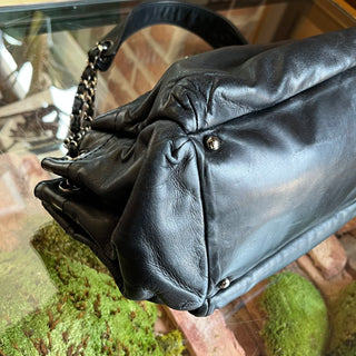 CHANEL Rock and Chic Black Lambskin Shoulder Bag