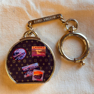 LOUIS VUITTON Micro Boite Chapeau Mirror Bag Charm