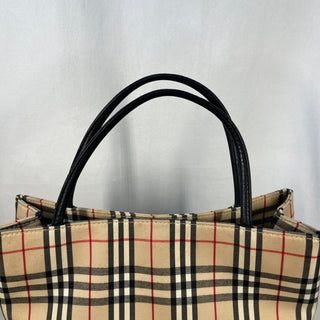 BURBERRY Vintage Check Canvas Tote