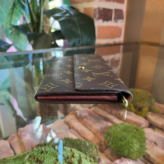 LOUIS VUITTON Monogram Porte Monnaie Credit  Wallet