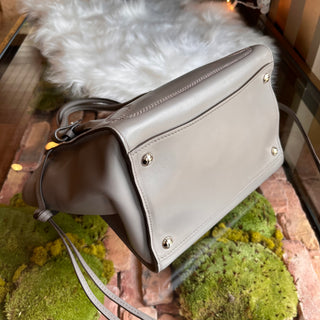 PRADA Sport Twin Pocket Grey City Calf Tote Bag