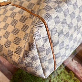 LOUIS VUITTON Totally MM Damier Azur Canvas Tote